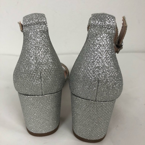 Jeffrey Campbell rhinestone block heel sandal kids - Picture 7 of 8